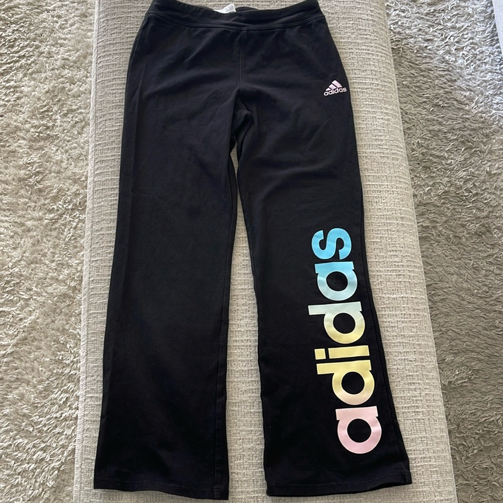 Adidas Leggings Black Size S 7/8 GUC